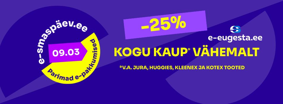 Vähemalt 25% soodsam!